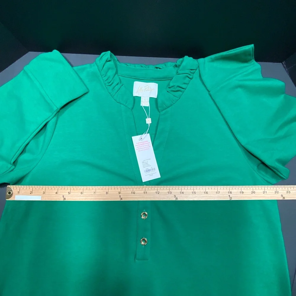 Lilly Pulitzer Emerald Green Dress - Picture 5 of 9